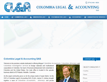 Tablet Screenshot of medellinlawyer.com